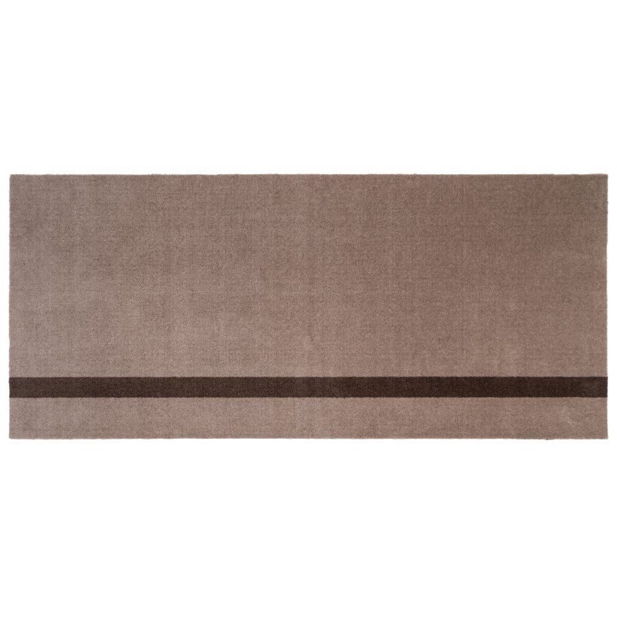 Tica Copenhagen Stripe Vertical Matte 90x200 cm, Sand/Braun