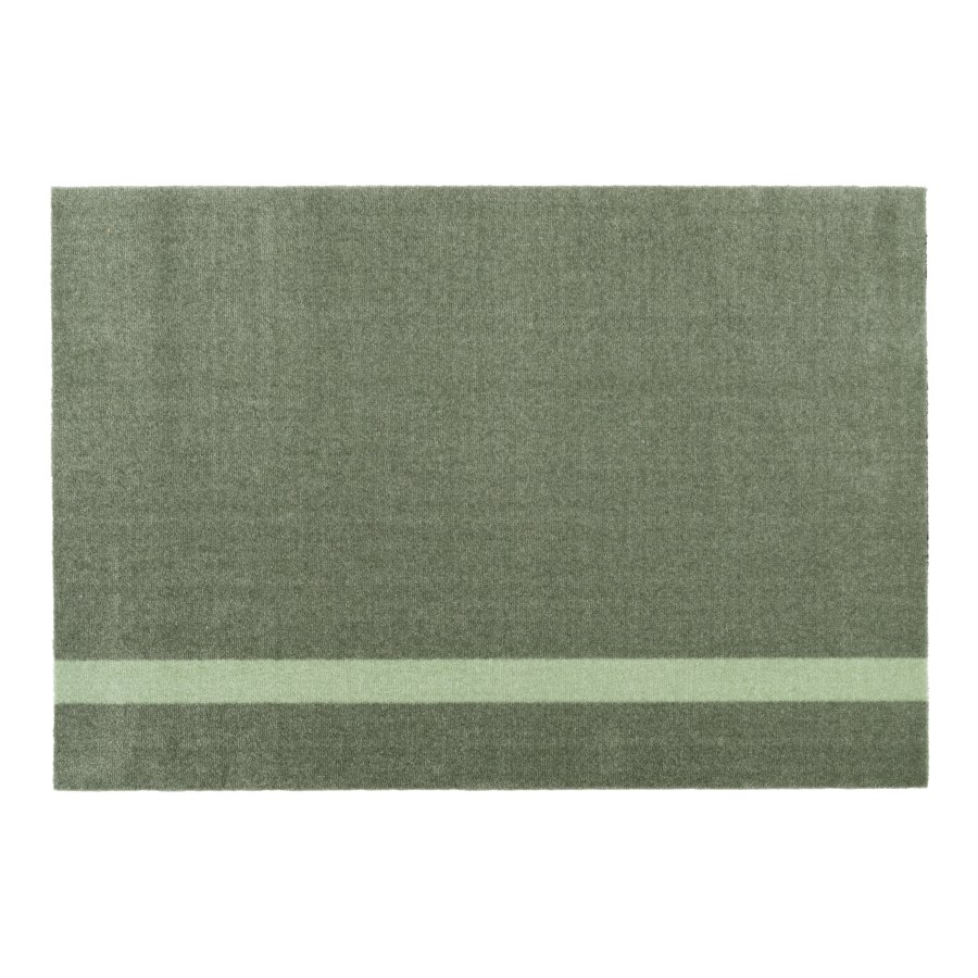 Tica Copenhagen Stripe Vertical Mtte 90x130 cm, Lysegrn/stvet grn