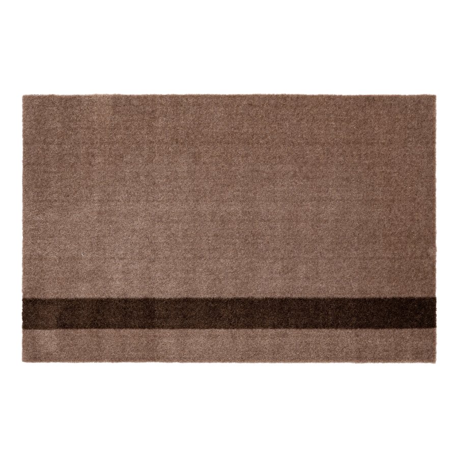 Tica Copenhagen Stripes Vertikal Gulvmtte 60x90 cm, Sand/Brun