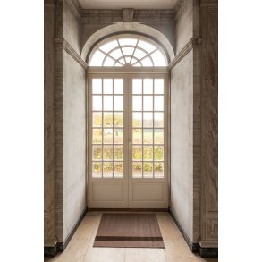 Tica Copenhagen Stripes Vertikal Gulvmåtte 60x90 cm, Sand/Brun