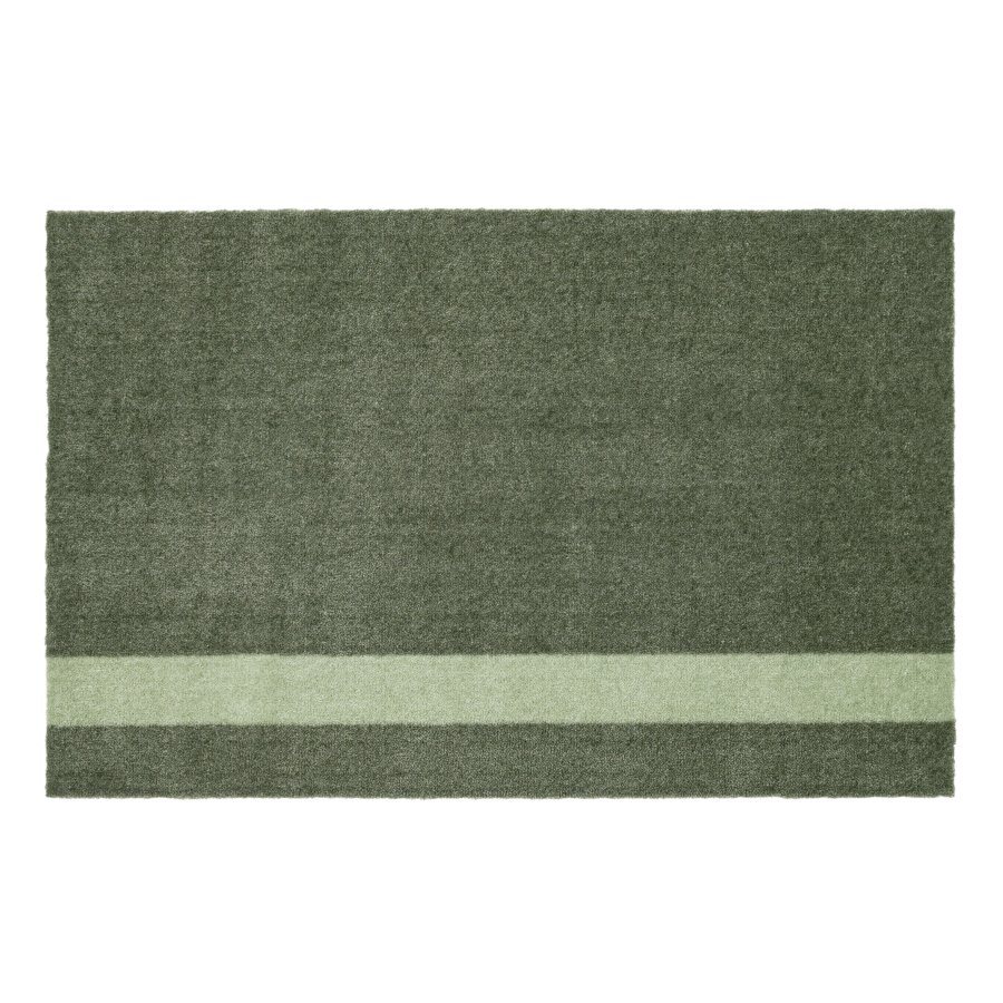 Tica Copenhagen Stripes Vertikal Gulvmtte 60x90 cm, Stvetgrn/Lysgrn