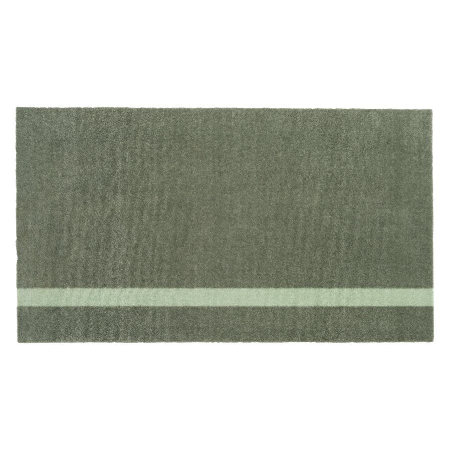 Tica Copenhagen Stripes Vertikal Gulvmtte 67x120 cm, Stvetgrn/Lysgrn
