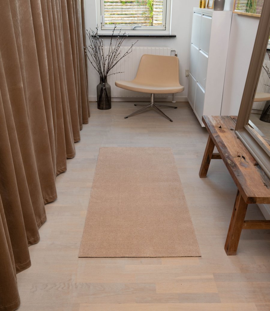 Tica Copenhagen Uni Color Smudsmtte 67x150 cm, Ivory