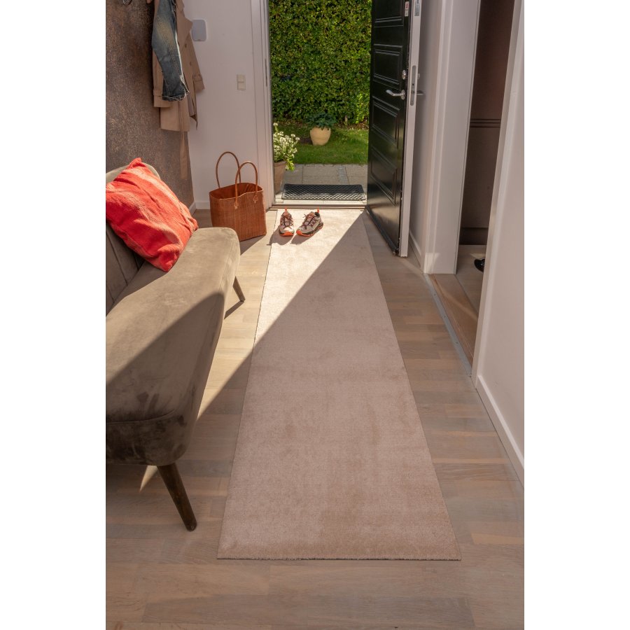 Tica Copenhagen Uni Color Smudsmtte 67X250 cm, Ivory