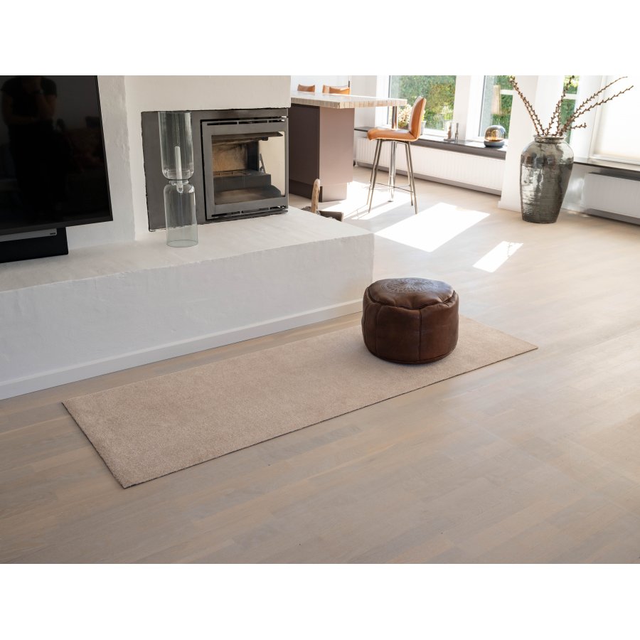 Tica Copenhagen Uni Color Smudsmtte 67X250 cm, Ivory