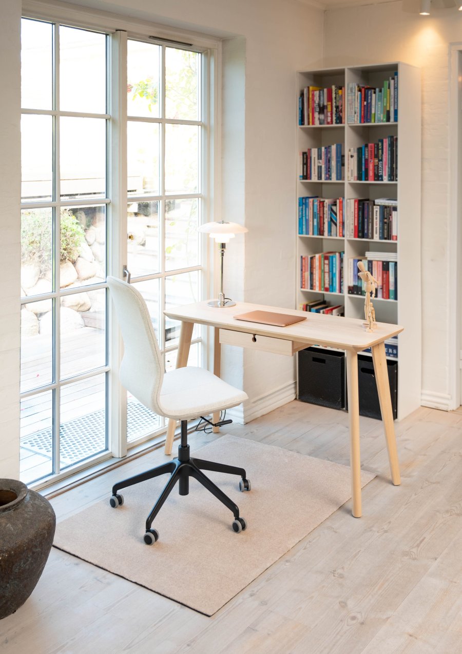 Tica Copenhagen Uni Color Smudsmtte 90x130 cm, Ivory