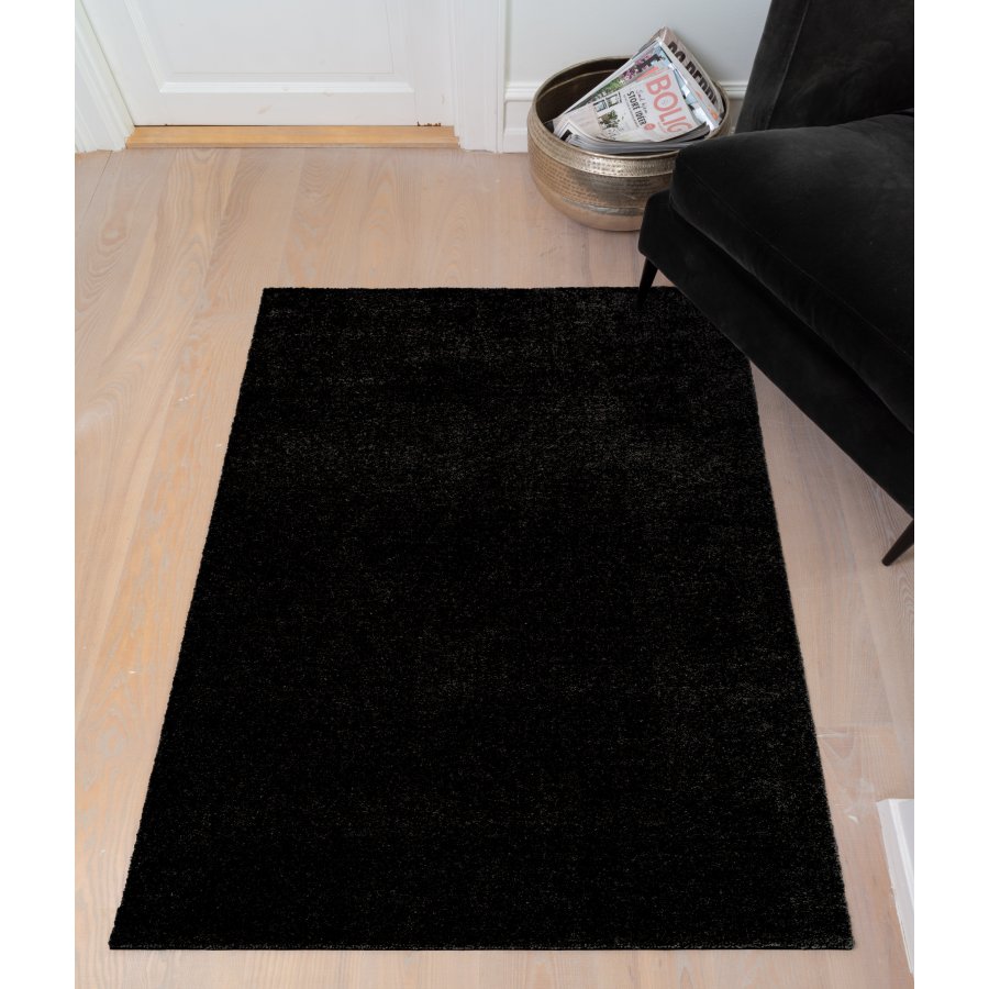 Tica Copenhagen Uni Color Schmutzfangmatte 90x130 cm, Schwarz