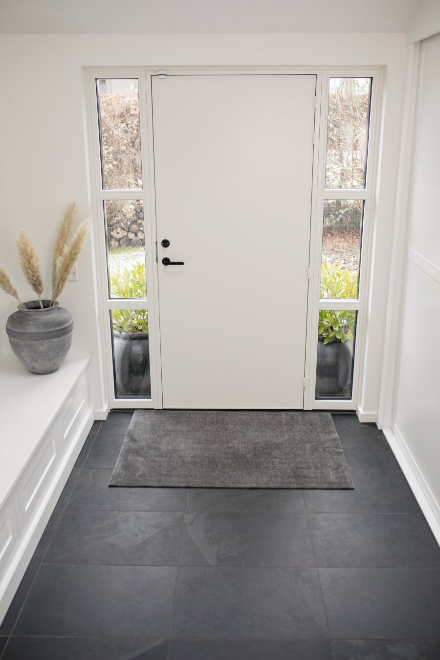 Tica Copenhagen Uni Color Smudsmtte 67x120 cm, Steelgrey