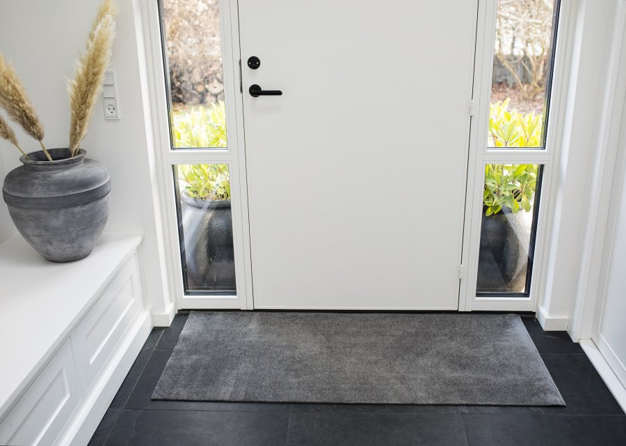 Tica Copenhagen Uni Color Smudsmtte 67x150 cm, Steelgrey