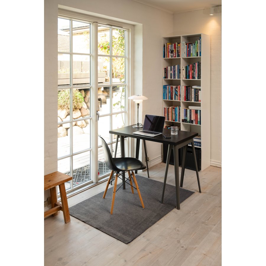 Tica Copenhagen Uni Color Smudsmtte 90x130 cm, Steelgrey