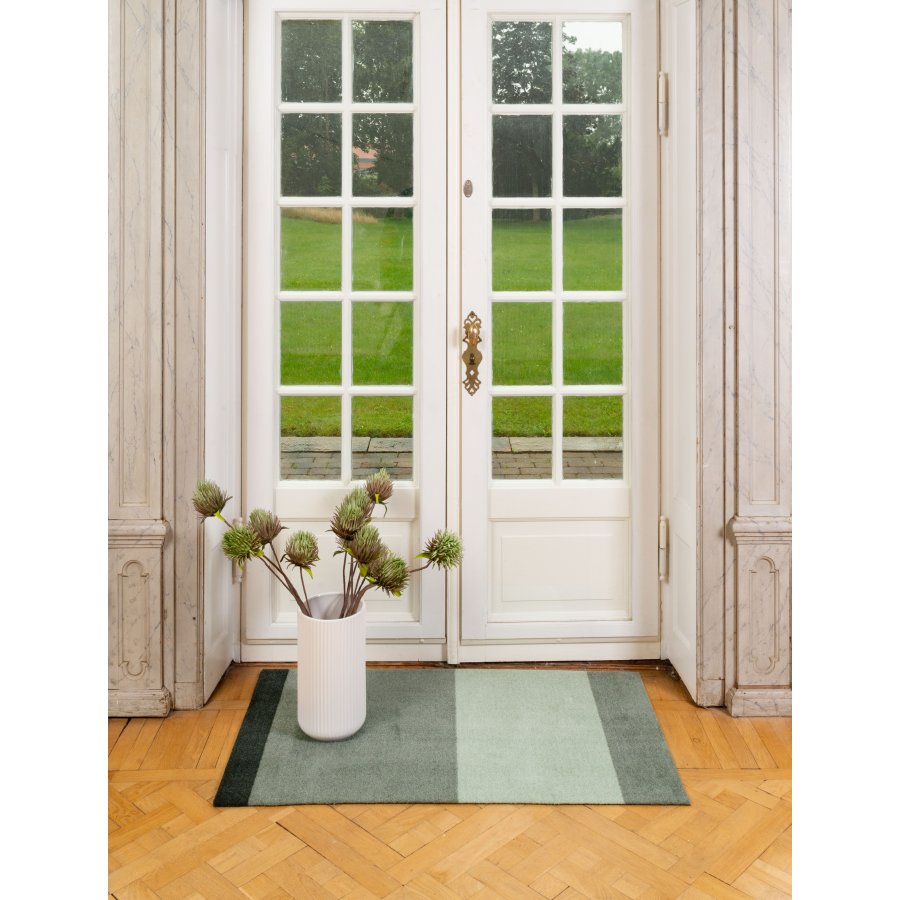Tica Copenhagen Stripes Horisontal Gulvmtte 67x120 cm, Grn