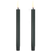 Uyuni Lighting Mini Kertelys LED 2 stk. 1,3xH13,8 cm, Pine Green