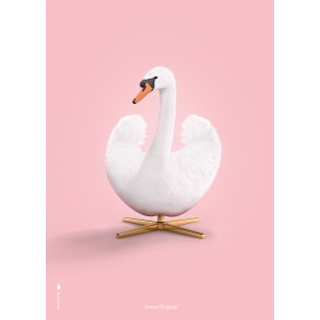 Brainchild The Swan Poster 70x100 cm, Rosa