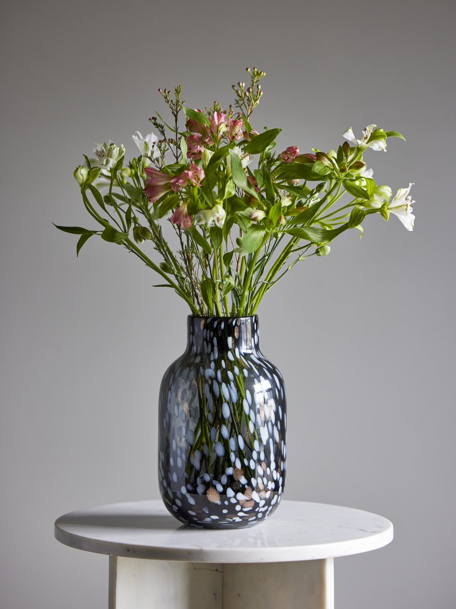 Bloomingville Gwan Vase H27,5 cm, Grau