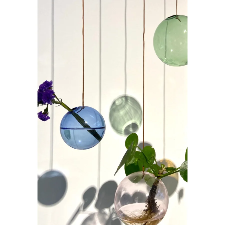 Studio About Hanging Flower Bubble Hängevase 11 cm, Grün