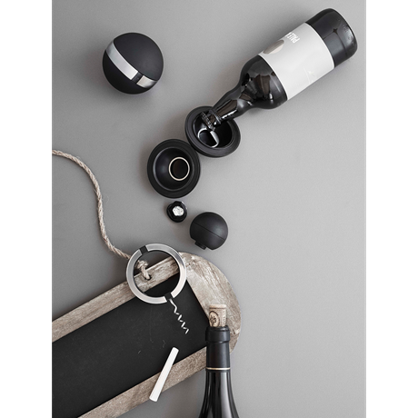 Rosendahl Vinkugle stl og sort design Eva Harlou
