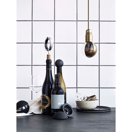 Rosendahl Vinkugle stl og sort design Eva Harlou