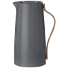 Stelton Emma Thermokanne Kaffee 1,2 L, Grau