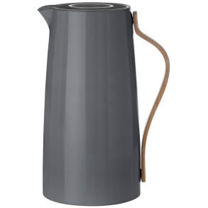 Stelton Emma Thermoskanne Kaffee 1,2 L, Grau
