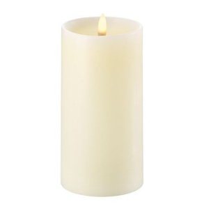 Uyuni Lighting Bloklys m. Kant LED 7,8xH15 cm, Ivory