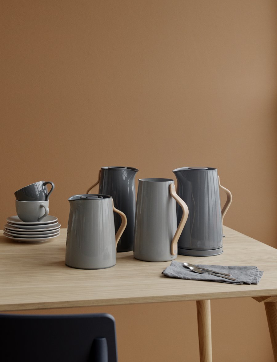 Stelton Emma Servierkanne 2 L, Grau