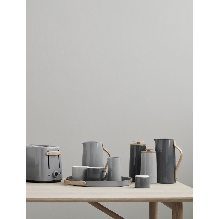 Stelton Emma Serviertablett 35 cm, Grau