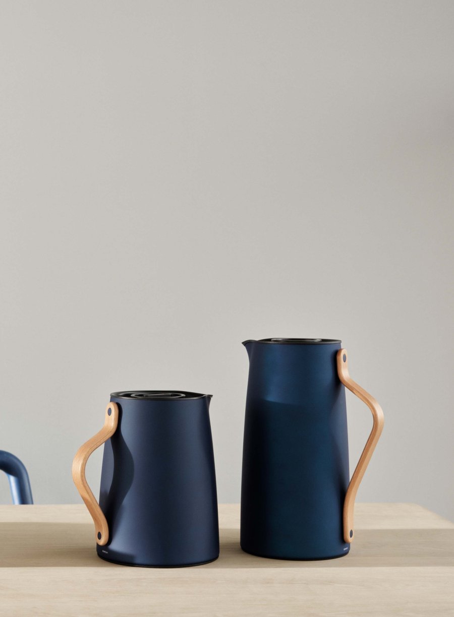 Stelton Emma Thermokanne Tee 1 L, Dark Blue