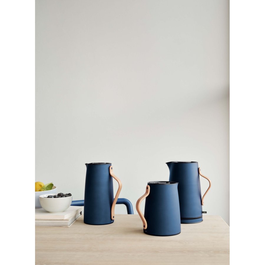 Stelton Emma Thermokanne Tee 1 L, Dark Blue