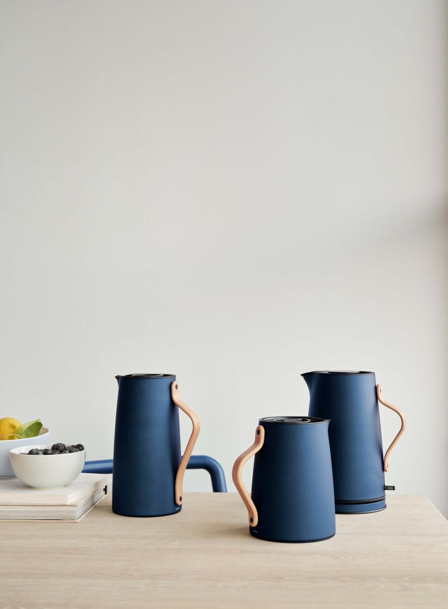 Stelton Emma Thermokanne Tee 1 L, Dark Blue