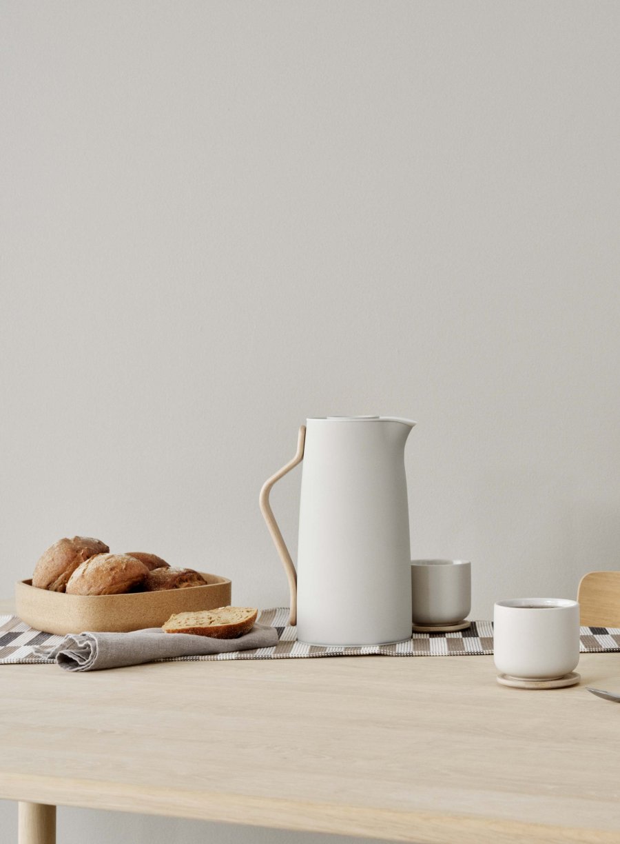 Stelton Emma Thermokanne Kaffee 1,2 L, Sand