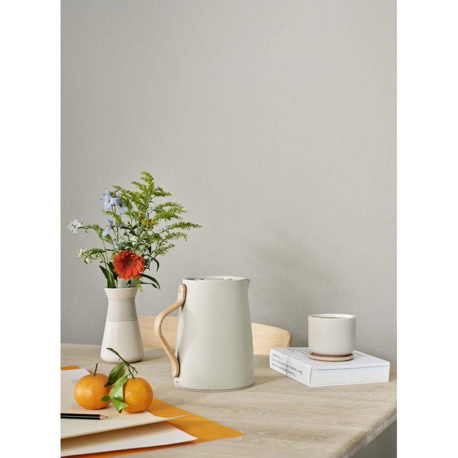 Stelton Emma Thermokanne Tee 1 L, Sand