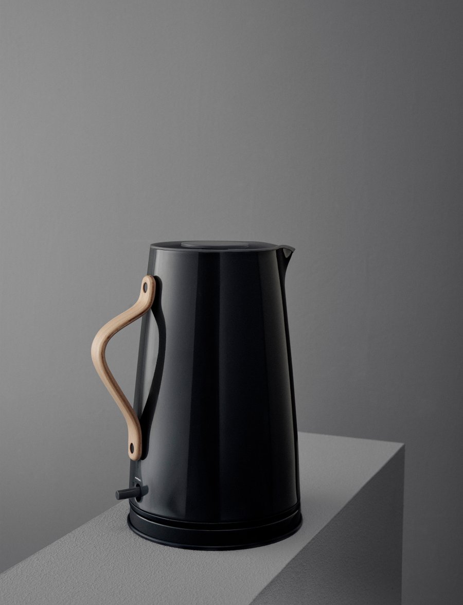 Stelton Emma Elektrischer Wasserkocher 1.2 L, Schwarz