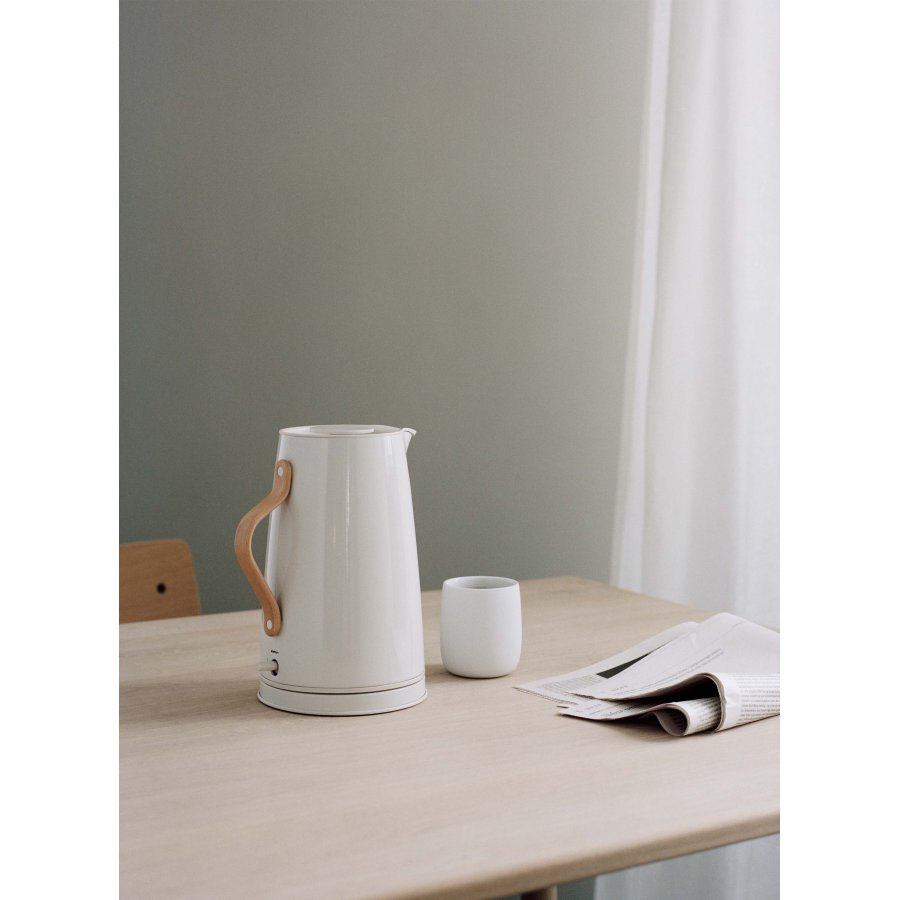 Stelton Emma Elektrischer Wasserkocher 1,2 L, Chalk