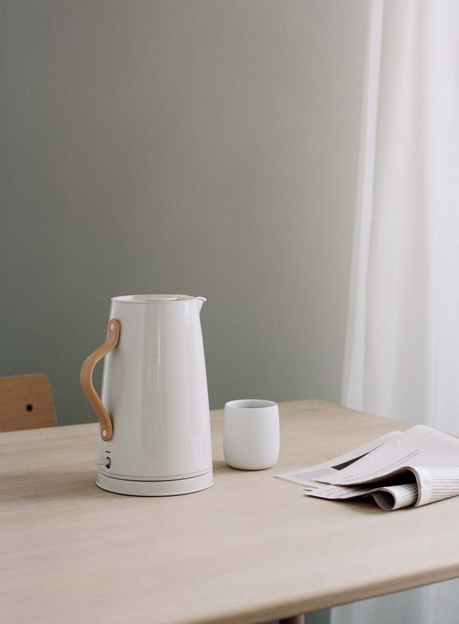 Stelton Emma Elektrischer Wasserkocher 1,2 L, Chalk