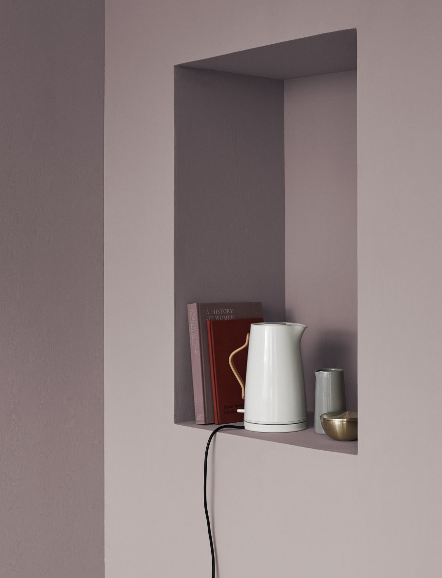 Stelton Emma Elektrischer Wasserkocher 1,2 L, Chalk