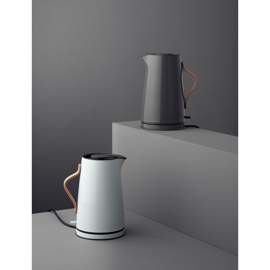 Stelton Emma Elektrischer Wasserkocher 1,2 L, Grau