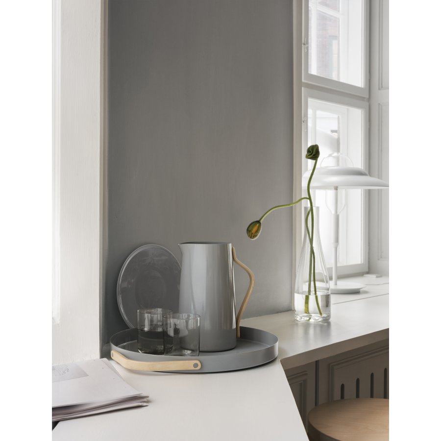 Stelton Emma Serviertablett 35 cm, Grau