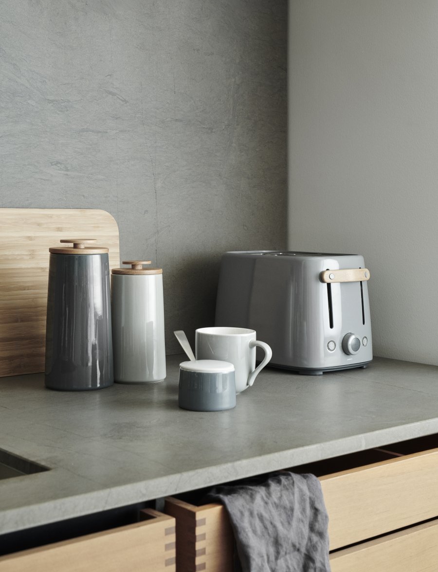 Stelton Emma Toaster, Grau