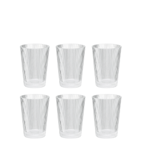Stelton Pilastro Vandglas 6 stk. 0,24 L