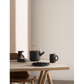 Stelton Theo Sukkerskål Ø9 cm, Sort