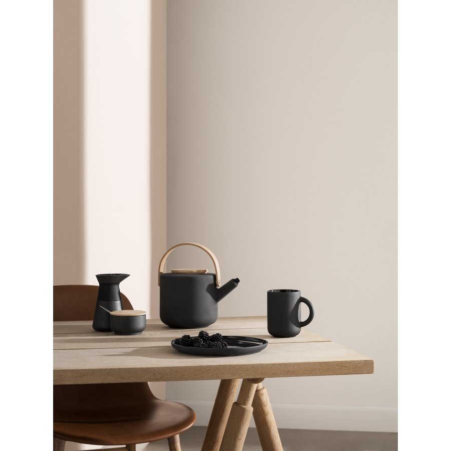 Stelton Theo Milchknnchen 0,4 L, Schwarz