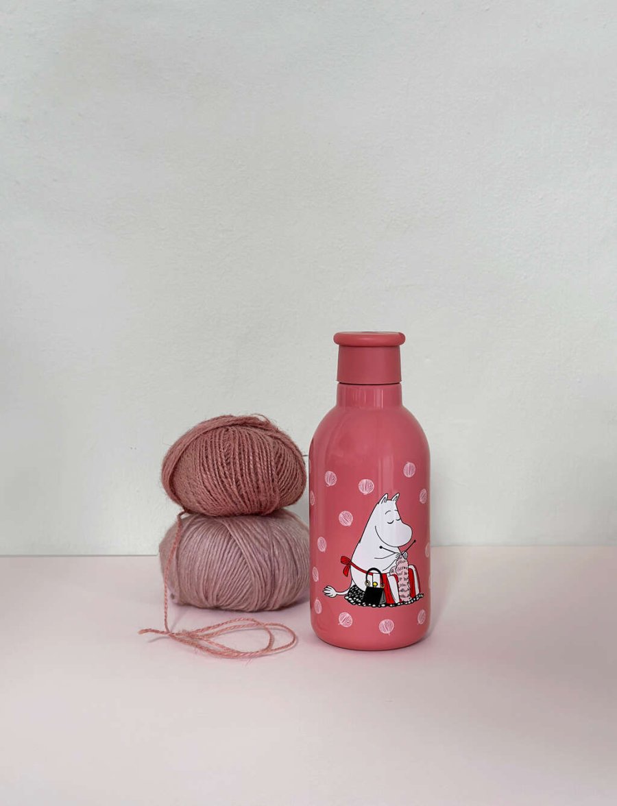 RIG-TIG DRINK-IT Termoflasche 0,5 L, Moomin Knitting