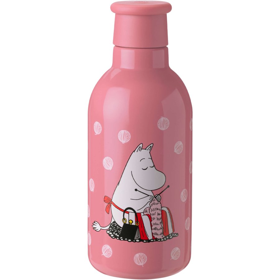 RIG-TIG DRINK-IT Termoflasche 0,5 L, Moomin Knitting