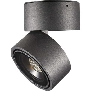 ANTIDARK Easy W100 Udendørsspot LED Ø10 cm, Sort