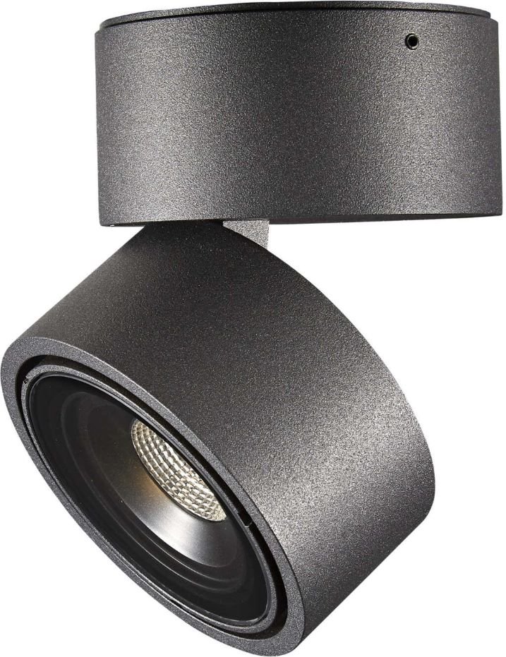 ANTIDARK Easy W100 Auenspot LED 10 cm, Schwarz