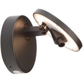 ANTIDARK Dot W120 Væglampe LED 12 cm, Sort