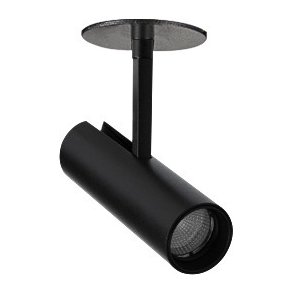 ANTIDARK Tube Slim Indbygningsspot LED 2700K 15,5 cm, Sort