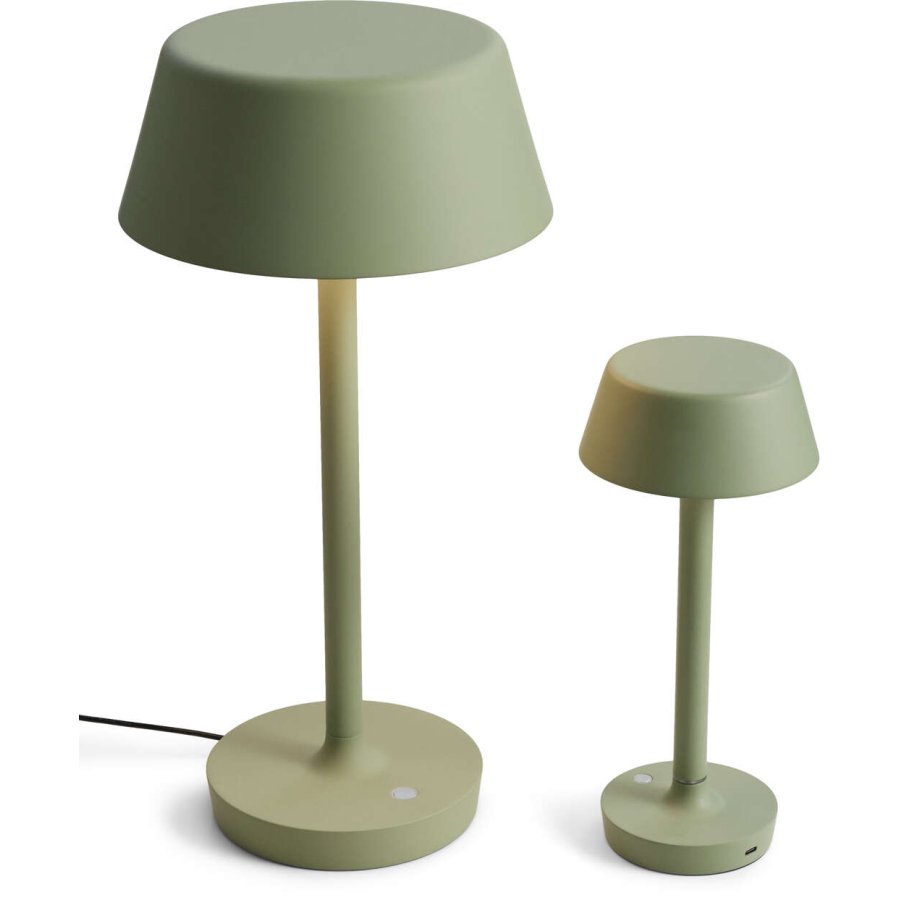 ANTIDARK Companion Big T2 Bordlampe H48 cm, Dusty Green