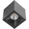 ANTIDARK Square Spot LED 8,5 cm, Schwarz