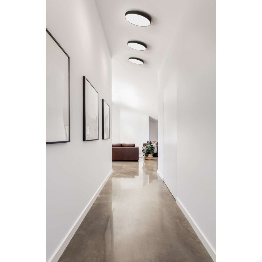 ANTIDARK Moon C450 Plafond LED 45 cm, Sort
